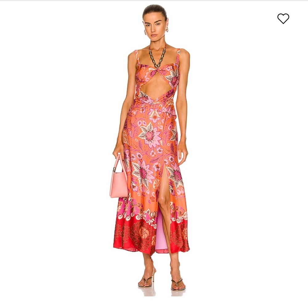 NWT Alexis Nisa cut out dress